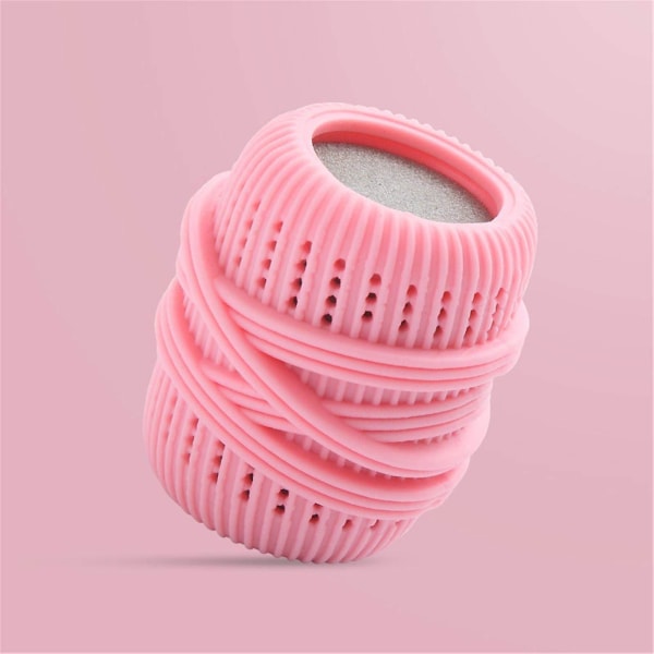 Klesvaskball Premium vaskeballsett, miljøvennlig vaskeball Pink