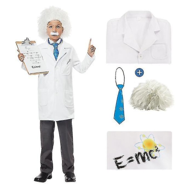 Kids Lab Costume Scientist-kostyme for gutter A L