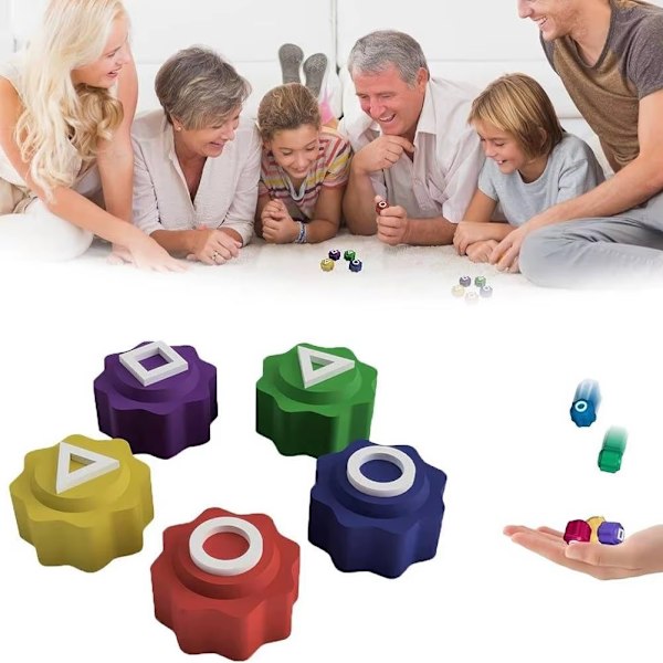 Squid Game 2 Koreanska Gong-gi Folkspel Set , Koreansk Traditionellt Spel & case Black Svart