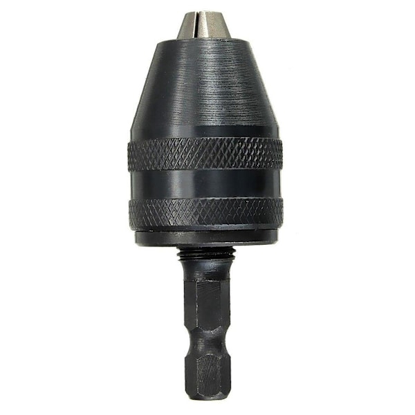 Pikakiinnitysistukka kuusiokantakiinnityksellä 0.3-3MM, 1/4\" Musta Black one size