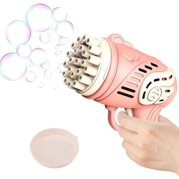 23-håls Bubble Machine - Bubble Machine for Kids, Bubble Ma