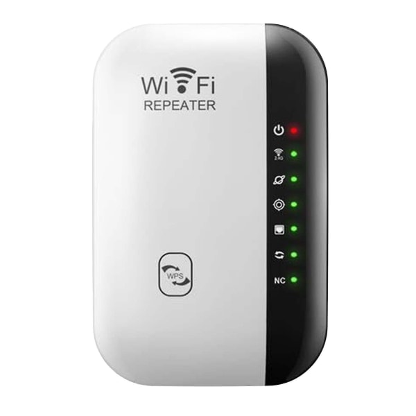 Wifi-förstärkare Signalförstärkare Trådlöst Internet Långdistansförstärkare - Vit