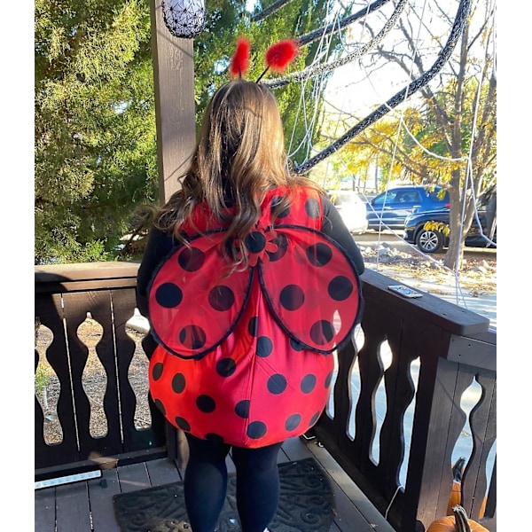 Ladybug kostume sæt jul damer bi cosplay kostume
