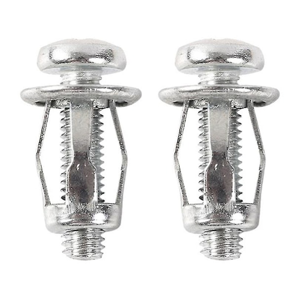 15 stk M4 M5 M6 M8 Blomsterbolter Muttere Jack Muttere Bil Metallskrue For Hul Vegg Jern Skinn Blomsterbolter Ekspansjon Lykt 15pcs M8