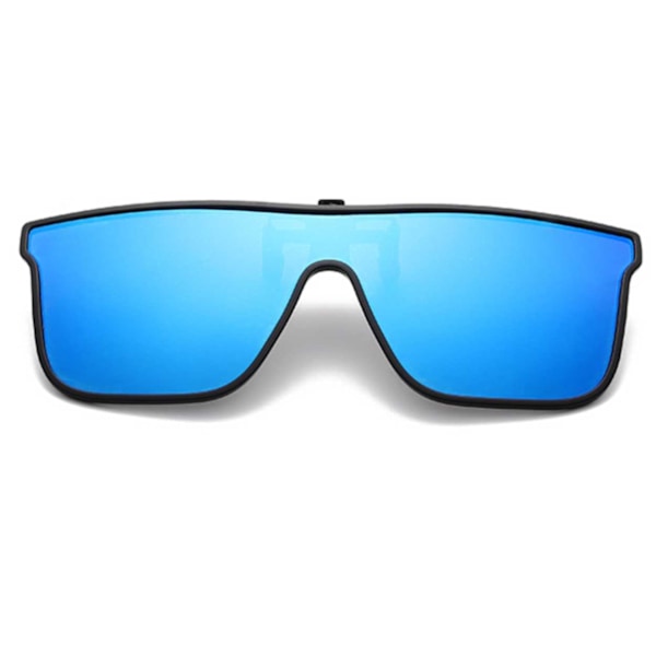 Sport Clip On Solbriller Flip Up blå blue