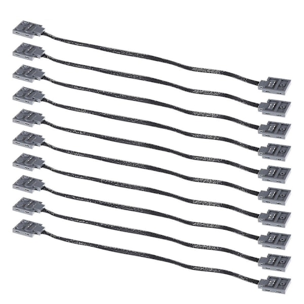 10 stk. Power Functions Motorforlængerkabel 19,5\" / 50 cm til Le.g.oed 8.886