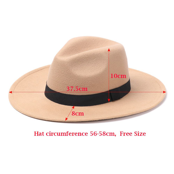 Herr- och damfilthattar, cowboyhattar, scenframträdanden, dansfester, jazz, Panama, vinter och höst camel camel No,