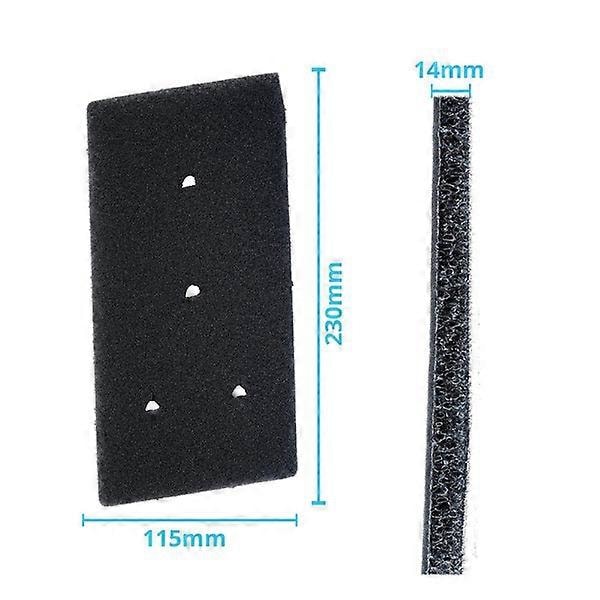 Tørretumbler Filter 4-pak - Whirlpool 481010716911 - Sort - Effektiv fnugfjernelse, nem installation