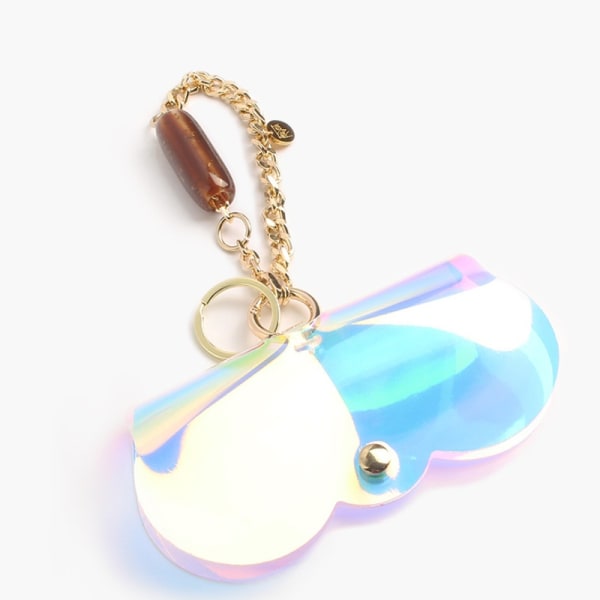 【Mingbao butik】 Ultratunn solglasögonväska med spänne design glasögonfodral passende for shopping, resor og camping