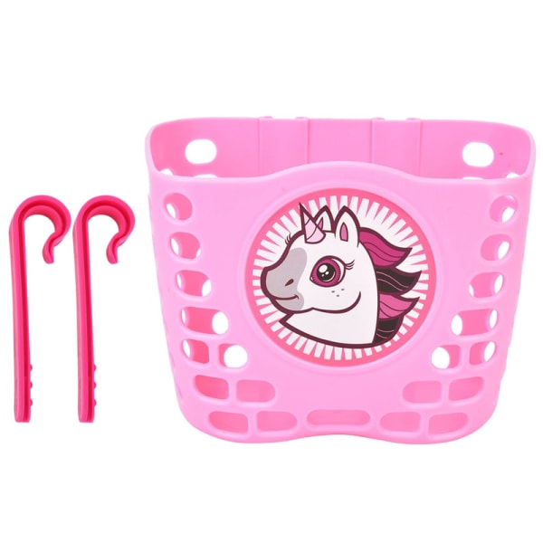 【Lixiang Store】Children's outdoor bicycle front basket pink S