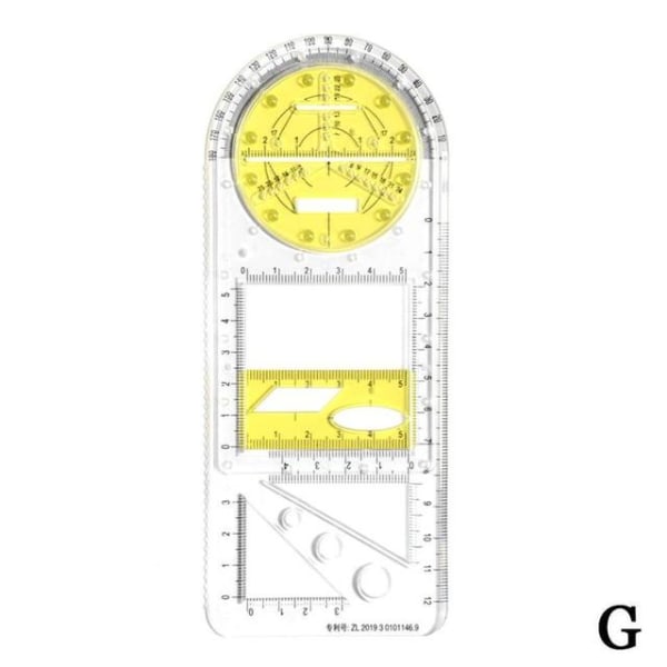 Multifunksjonelt Primary School Activity Tegning Måleverktøy G