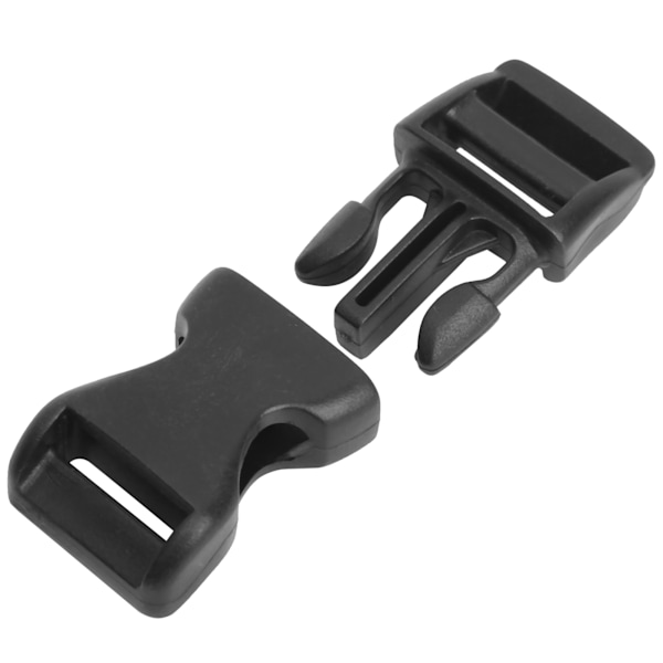 40 stk/sæt Plast Sideudløsende Konturerede Spænder til Paracord Armbånd/Taske/Kæledyrsbælte 0.3