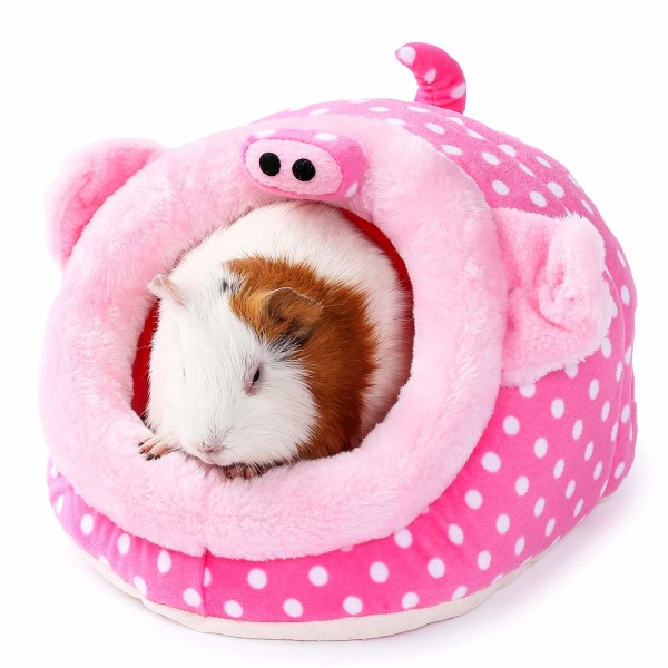 Small Animals Bed for Guinea Pig Washable Pig Shape