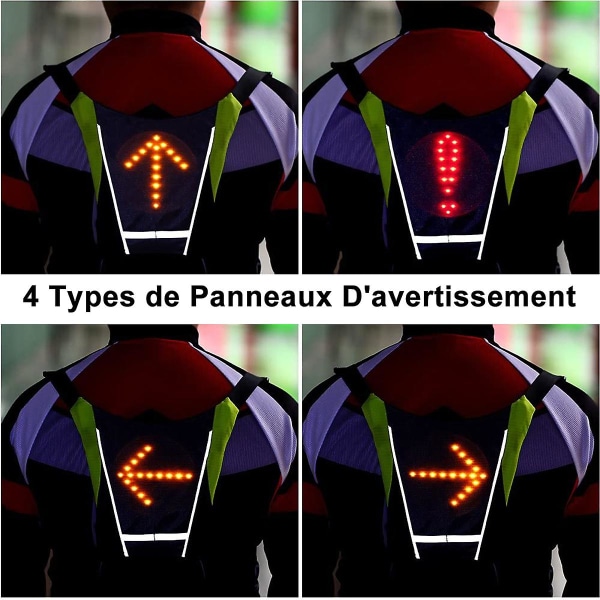 Led Bike Blink Vest, Refleks Led Blink Vest