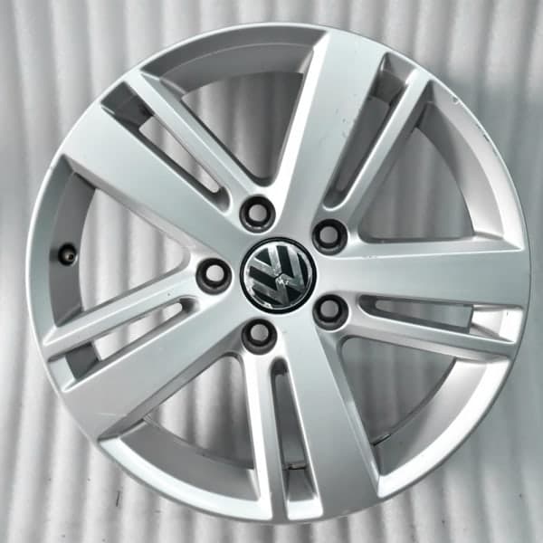 4-pack - Volkswagen VW Navkapslar / Hjulnav Emblem - Bilsilver 65 mm