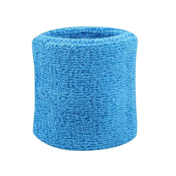Svedbånd - Håndledsbånd - Korte [8cm] - Dobbeltpakke - Turkis Turkis Turquoise one size
