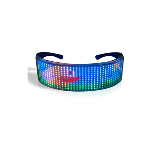 LED-glasögon Portable Luminous Bar Party Glasögon blinkende