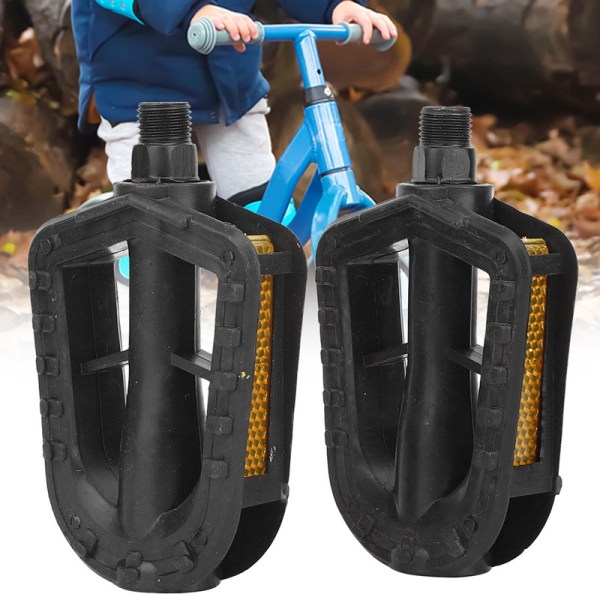 【Lixiang Store】 2 paria universal lasten polkupyörien luistamattomia polkimia varoitusheijastimilla (valmistettu Yhdysvalloissa) 10 Pcs