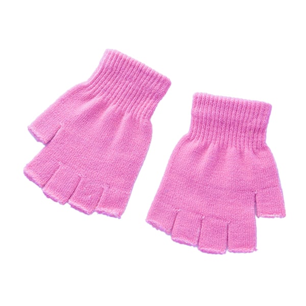 Torvanter, korte & fingerløse - Rosa Pink one size
