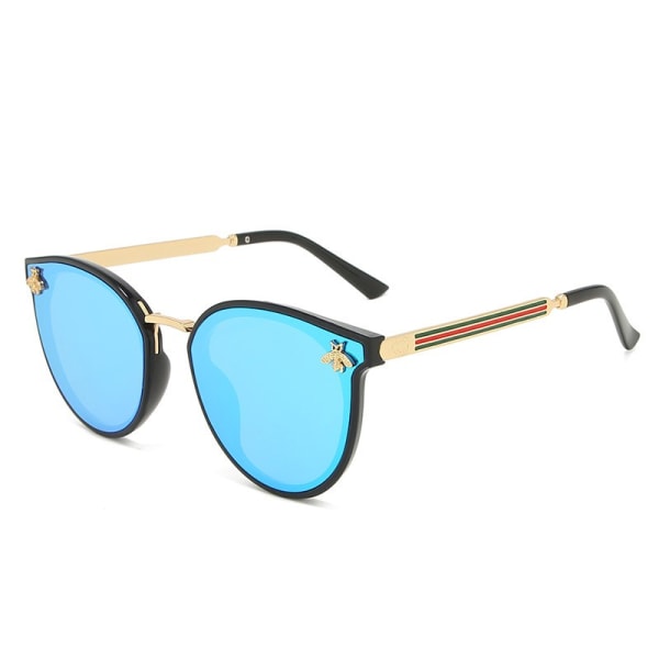 Aviator Big Fashion Solbriller For Menn Dame Goggle Alloy Frame Briller Q