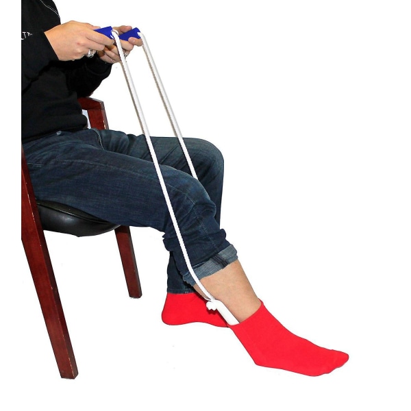 Sock Aid & Stocking Assist Flexibelt konturerat plastskal
