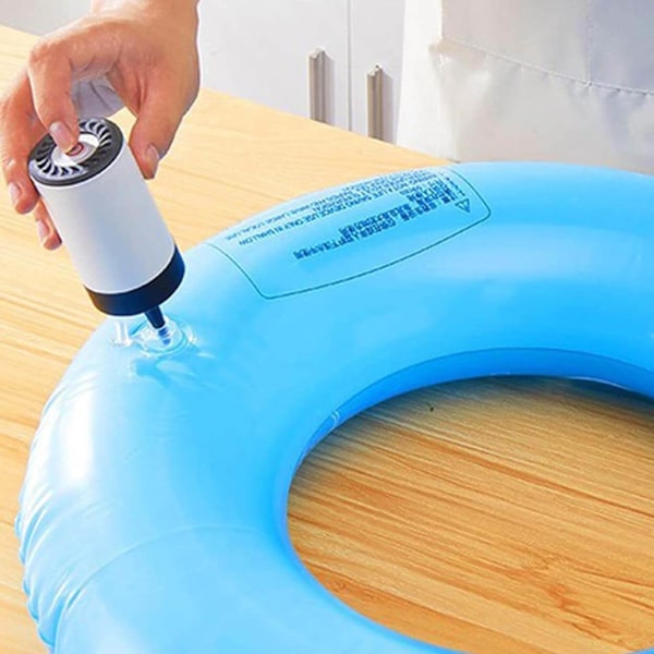 Elektrisk Vakuumpump för Vakuumpåsar | Portabel Kompressor vit white