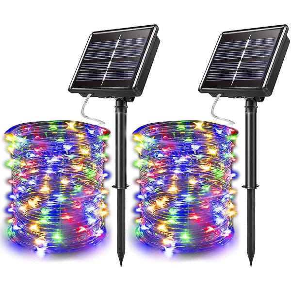 Solar Fairy String Lights colorful