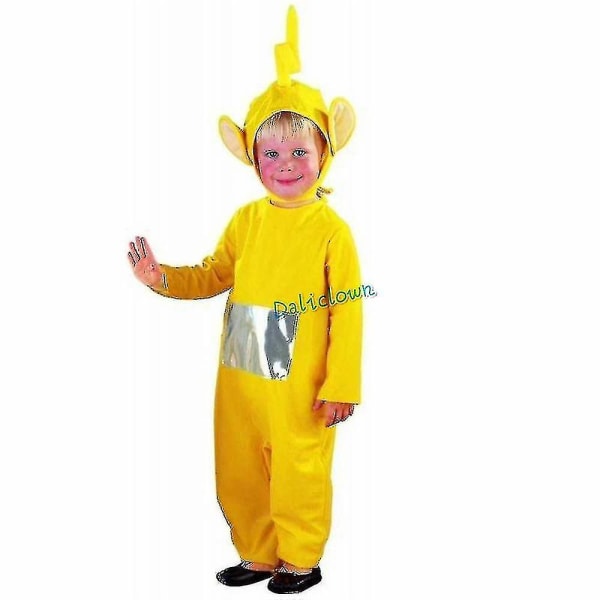 Costume For Kids Dipsy Po Laa Tinky Winky Onesie Costume | Fruugo Ie CMK Kids 110cm*Teletubbies Laa*Laa Teletubbies