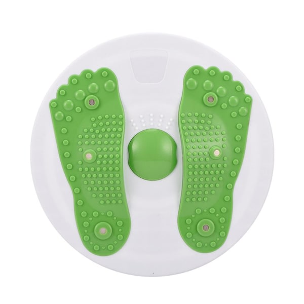 Vridbar midjeplatta Roterbar Fitness Sport Bantning Device Green