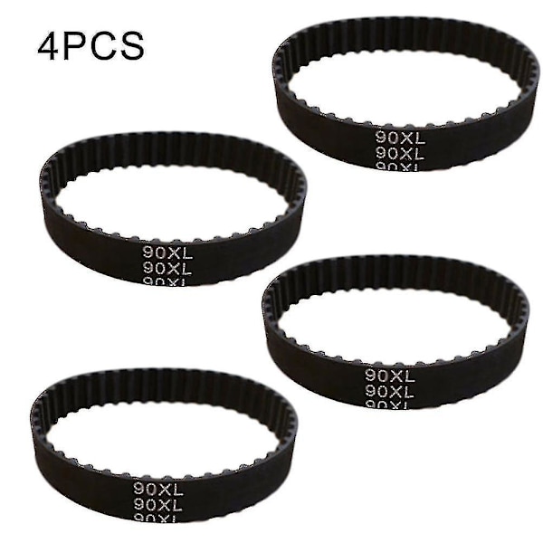 2/4 stk. Høvlebælte 914592 til Black Decker Dn75 Dn750 Kw750 Sr600 Dn75 sort gummirem2