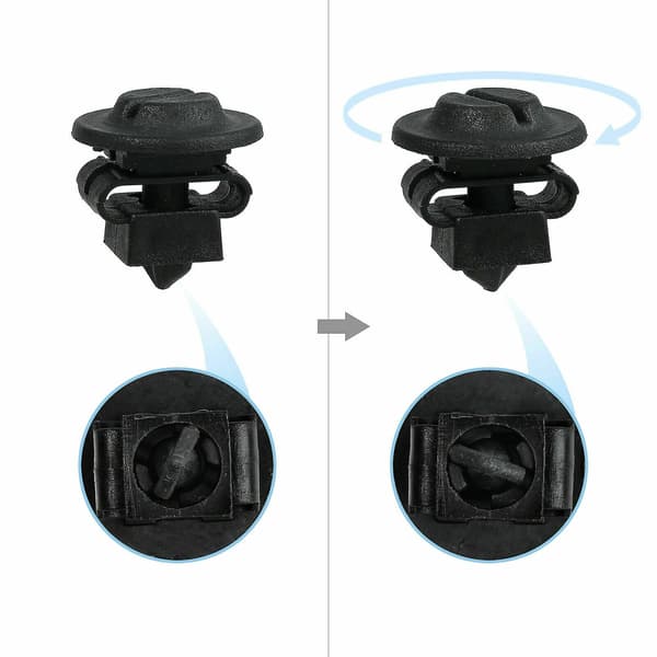 20x För Audi A4 A6 A8 Tt Undertråg Motor Under tak Fäst Cover