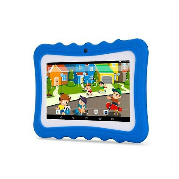 Barnetablett Android Tablet PC 7 tommer, 8GB ROM, 1024*600 oppløsning, WiFi, Rosa