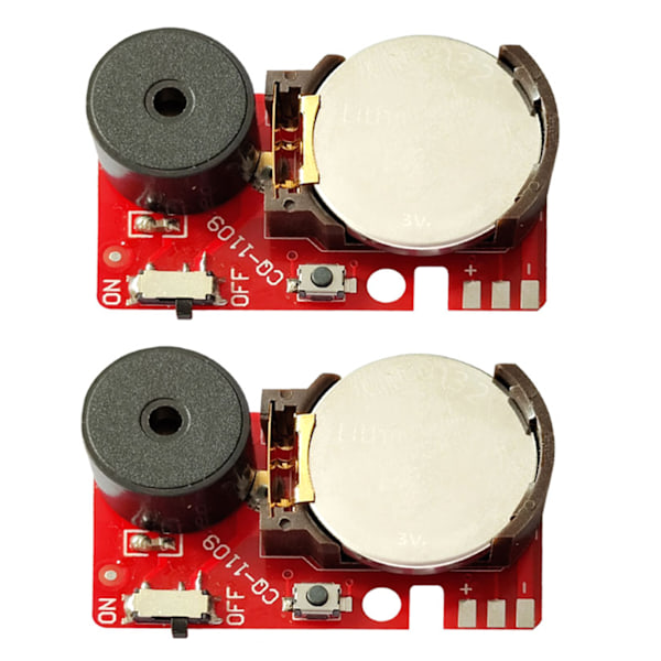Prank Noise Maker Rolig Praktisk Skämt Gag Leksaker Sticky Small Prank Stuff Gag Presenter för vuxna Red Red 2pcs