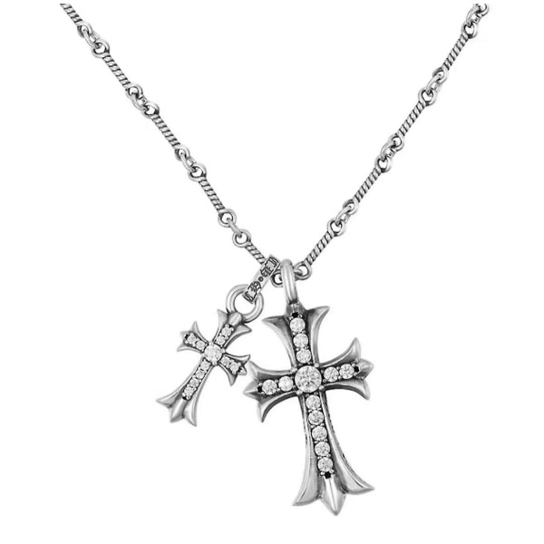 Cross Christian Religious Pendant Halsband