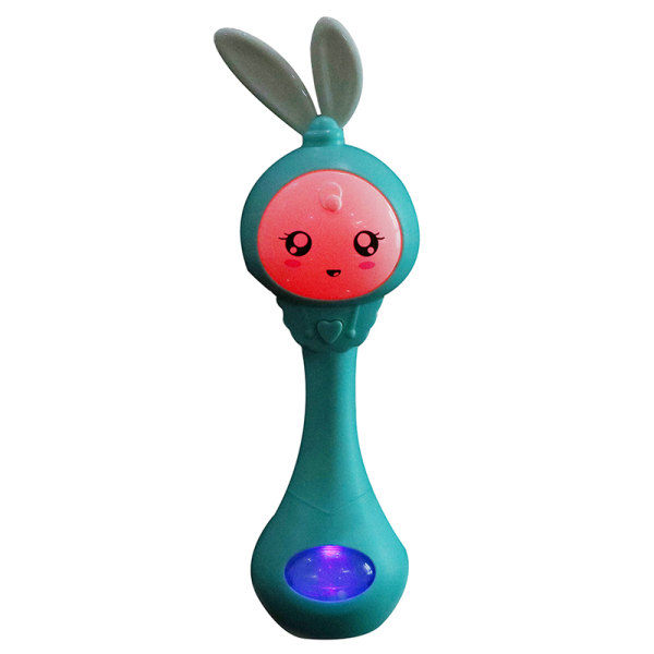 Baby musik klocka leksak handklocka leksak barn hand skallror bell educa Rosa One Size