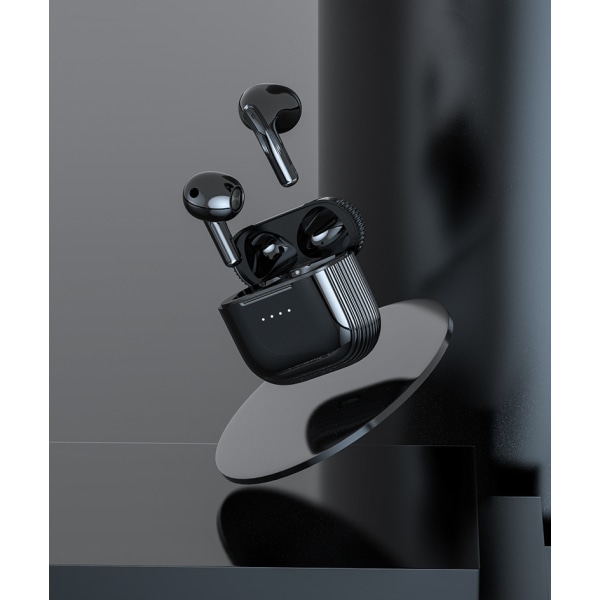 Vattentät Bluetooth -hörlur med case black