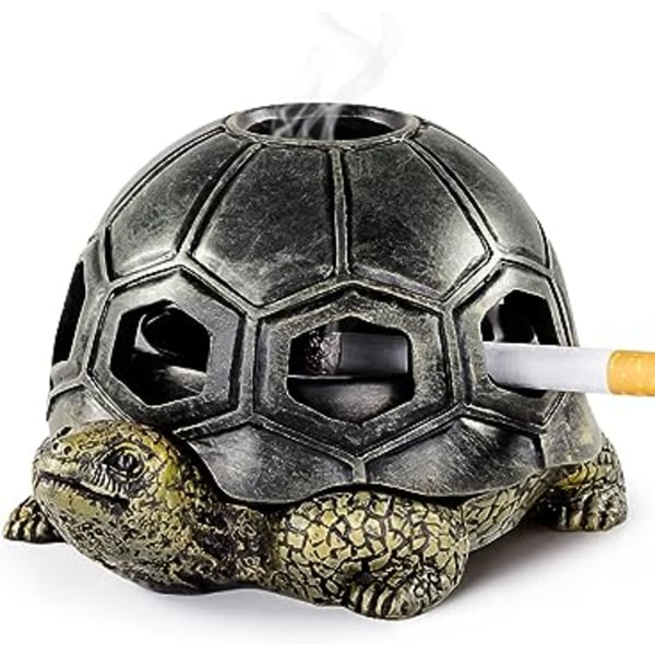 Askfat för cigaretter, Creative Turtle Askfat Hand Craft Decor