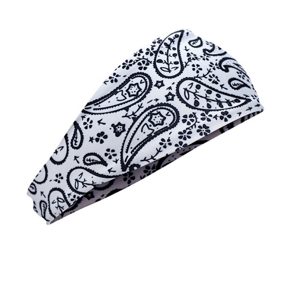 Hårband Dam Bred Elastisk Mjuk 4 Styck, Pannband Print