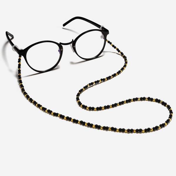 7st Kedja Glasögon Glasögon Halsglasögon Glasögon med pärlor Läsrephållare runt hållare Halsband Clip Solglasögon Glasögon