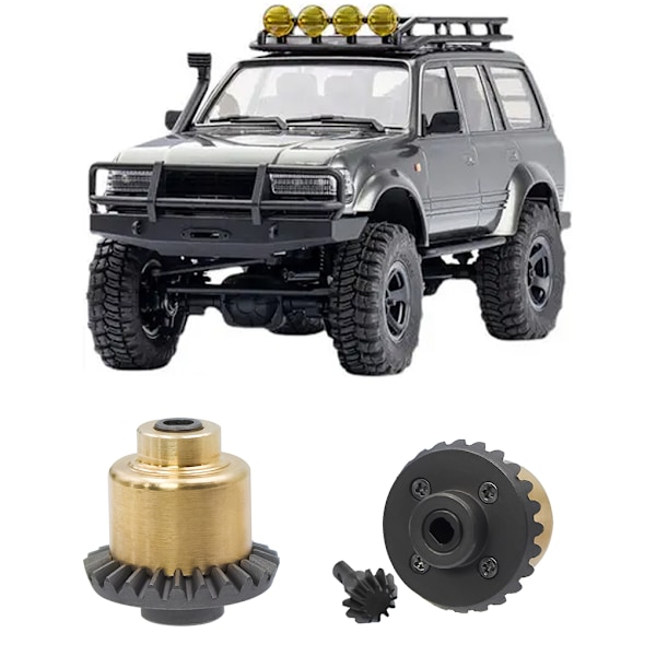 RCGOFOLLOW Messinkikovetettu vaihde RC Päivitysosa Rc Vaihde 1/24