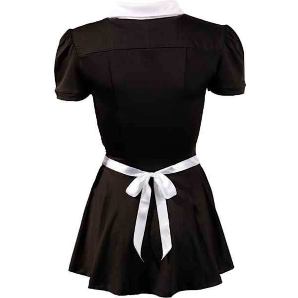 Cottelli Costumes: Maid Costume Svart, Vit Svart, Vit S