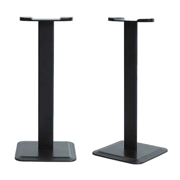 Svart Hodetelefonstativ Hodetelefonholder Headsetstativ Stativ for Hodetelefoner svart black