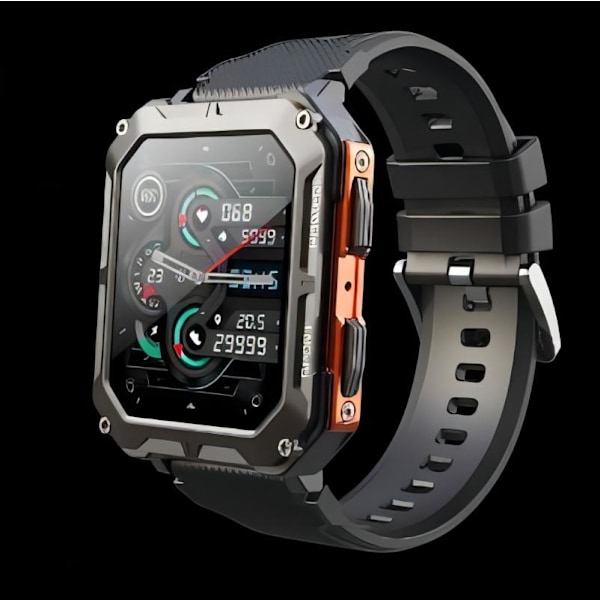 C20pro Bluetooth-samtale Smartklokke Utendørs Tre Sikker Sport