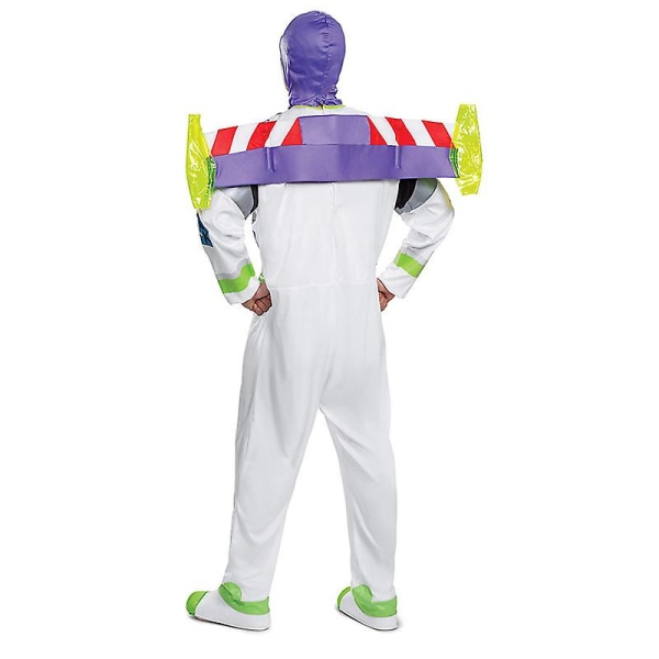 Halloween Toy Story Buzz Lightyear Cosplay kostym Tecknad docka Scenprestanda Bodysuit Vuxna Kostym Hela dräkter A 110