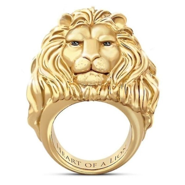 Lejonkungens ring med utsøkt personlighet（7）