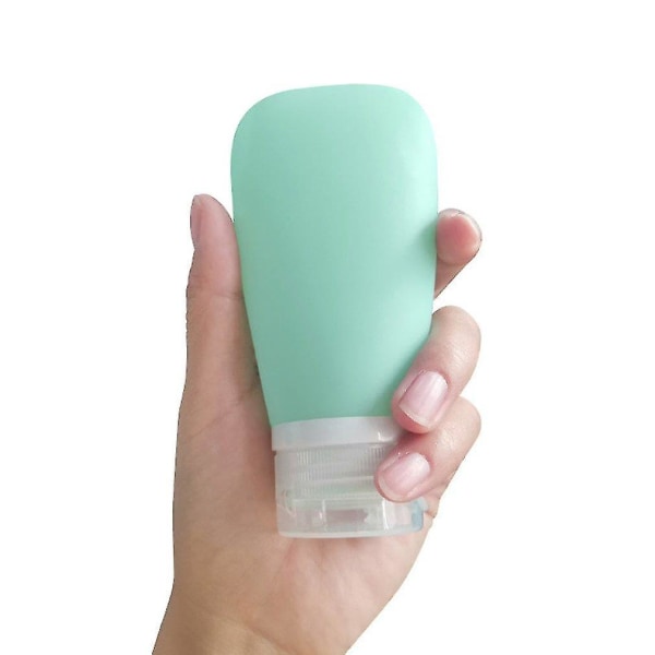 1pc 60ml Empty Silicone Travel Packing Press Bottle