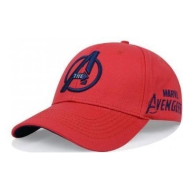 Avengers Marvel beholder baseballkvalitet - Rød / tekst i blått