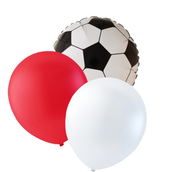 Favorithold- 21 balloner for alle rigtige fodboldfans. MultiColor Gul-Svart