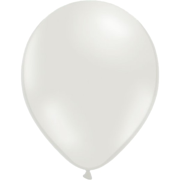 24 stk latex balloner hvid og turkis - 30 cm / 12" Multicolor