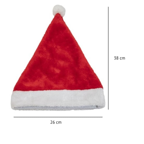 Klassisk nissehue børn - Giv din lille engel det perfekte julelook med vores klassiske nissehue - nissehuer Red one size